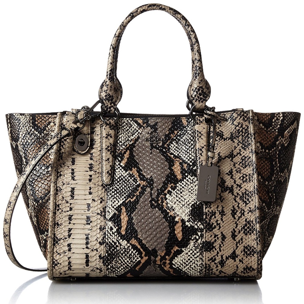 COACH Carryall Exotic Embossed Leather - NWT RARE! - Picture 6 of 8